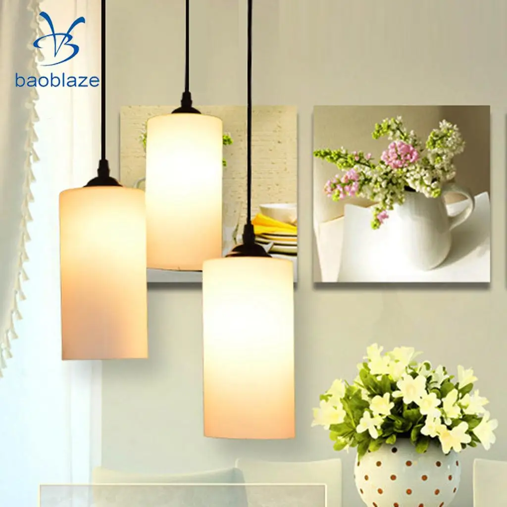 Cylindrical Ceiling Light Shade Cover Pendant Lampshade Fixture Dia. 10cm