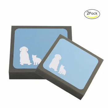 

Drop Shipping 2pcs Pet Dog Cat Hair Cleaner Combs Puppy Cleaning Brush Beds Mat Carpet Fur Remover Massage Grooming Sponge