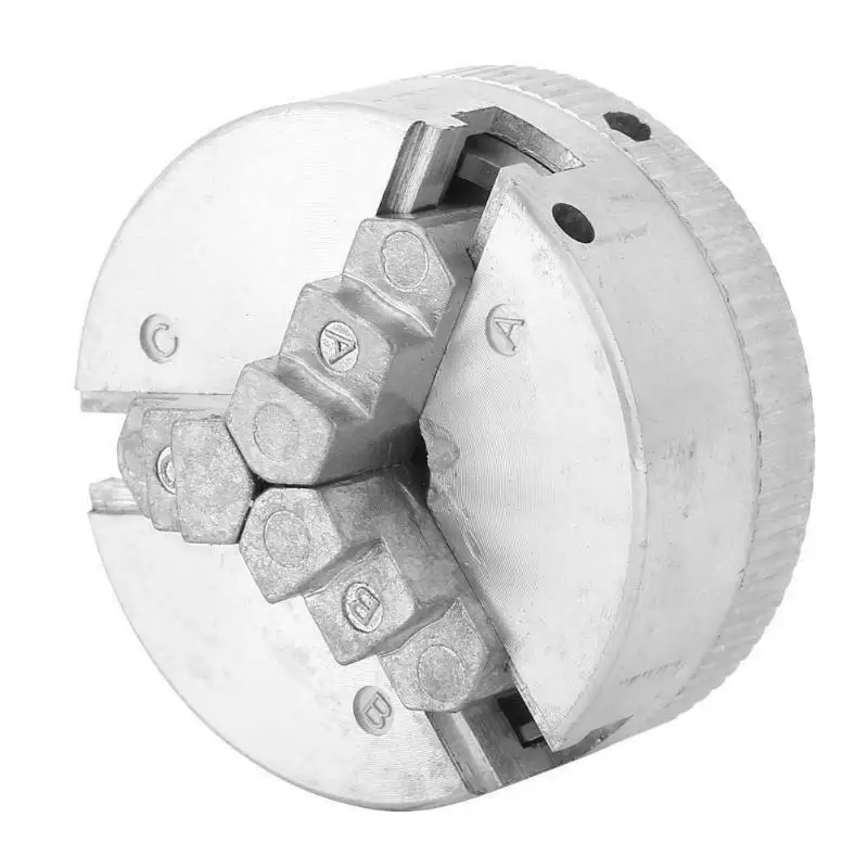 

Z011A Collet Zinc Alloy 3-Jaw Lathe Chuck Clamps Wood Turning Lathe Tool