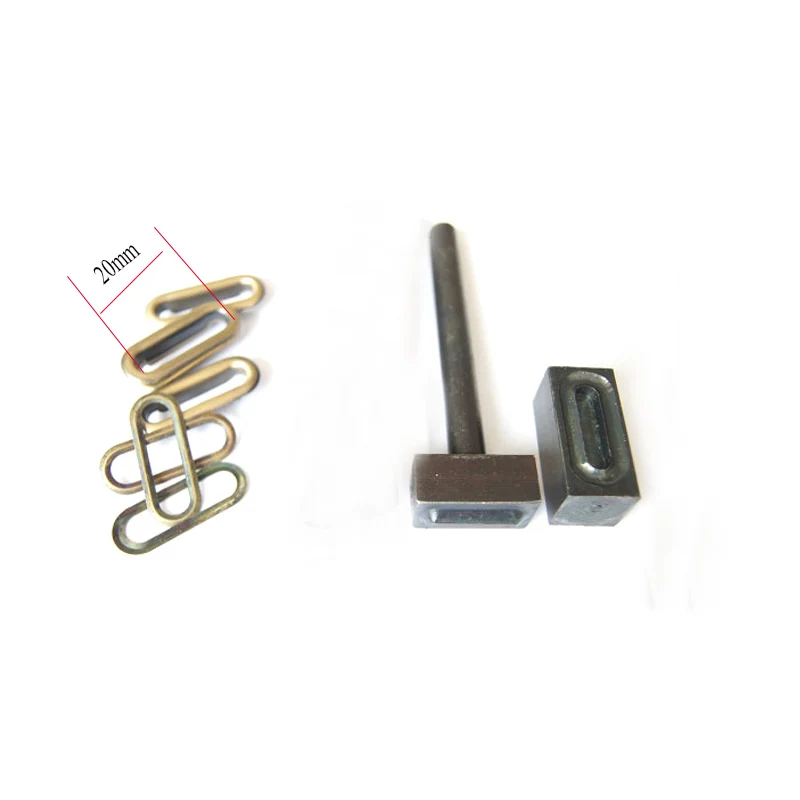 3/4 inch (20mm) oval Grommet tool, oval eye tool, grommer eyelet setter