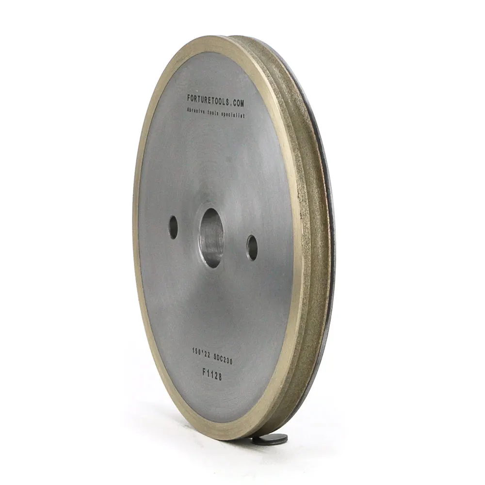 

Diamond pencil grinding wheel for 3~12mm glass round edge,straight edge processing with fixing hole M001b