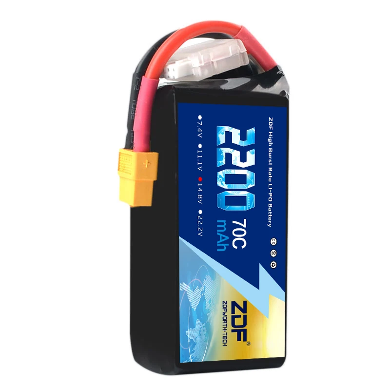 ZDF 4S RC аккумулятор батарея 14 8 V 2200mah 70C Max 140C для вертолет самолет автомобиль