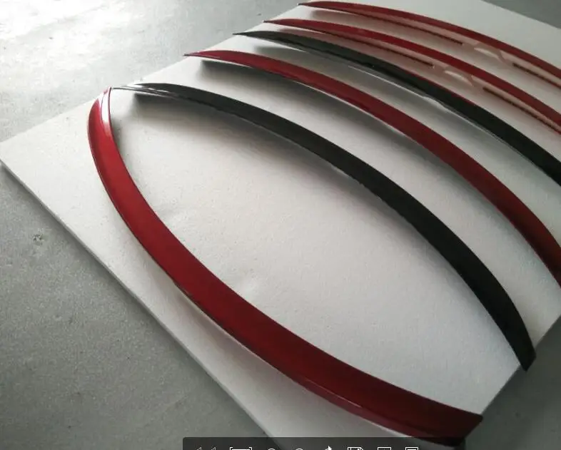 

High-quality car tail spoiler ABS for Mazda 3 AXELA 2014-2017 (Note: color) Please contact me