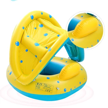

Baby Kids Swimming Pool Ring Summer Inflatable Swim Float Water Fun Pool Toys Seat Boat