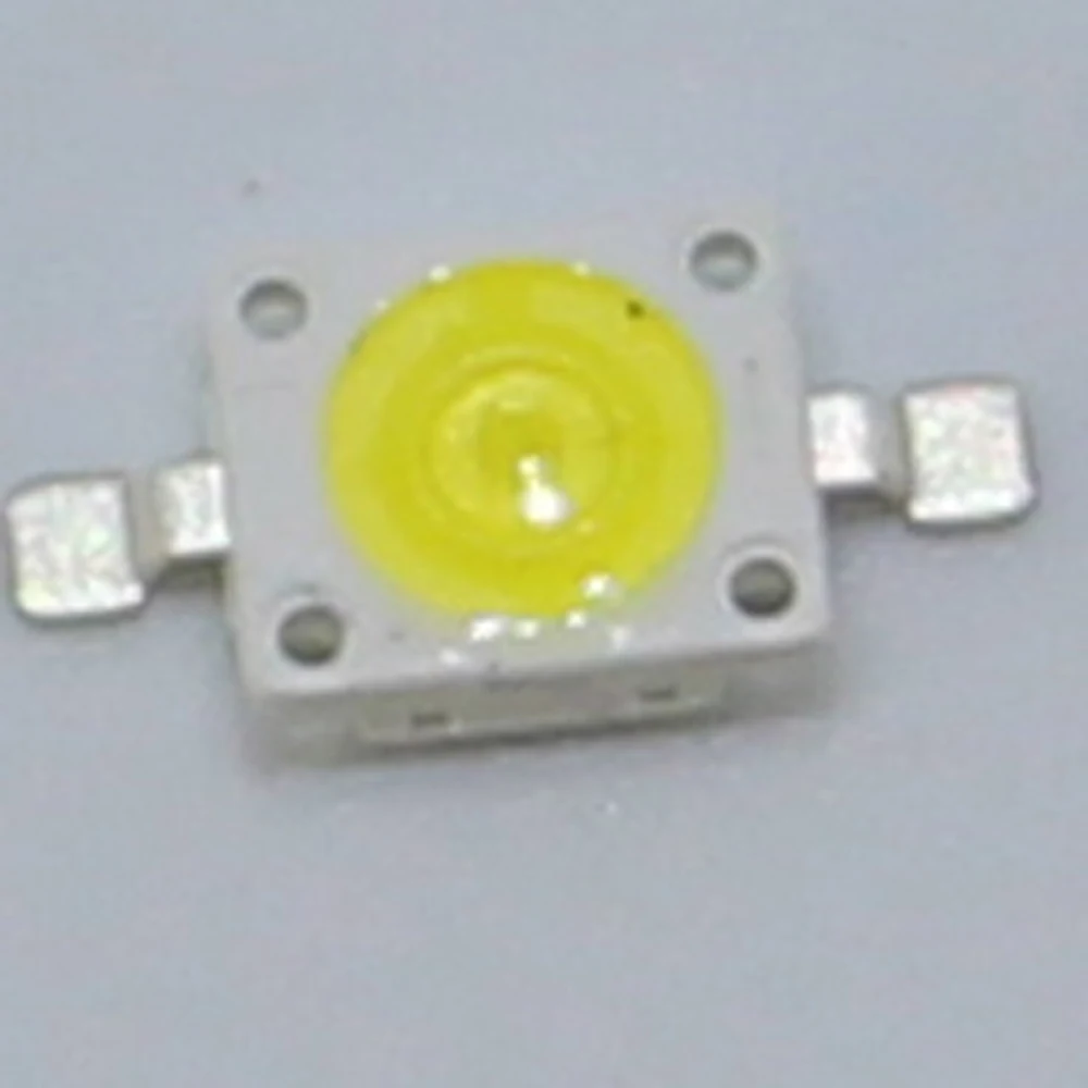 100 шт. имитация Osram высокой мощности SMD светодиодный 6070 6000-6500K белый светильник 1 Вт 3 Вт светильник светодиодный светильник