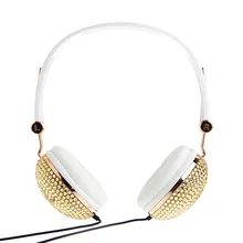 Newestbling хрустальные стразы наушники анти-шум на головке Стерео гарнитура