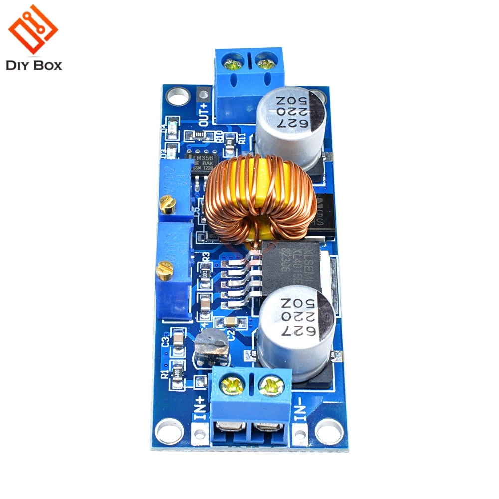 CC/CV 5A литиевая плата зарядного устройства XL4015 Регулируемый 6 38V до 1 25 36 V DC