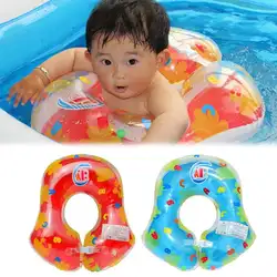 Плавательный бассейн младенческой надувной плавательный круг u-образный подмышечное кольцо утолщение для 0-36 месяцев игрушки для детей
