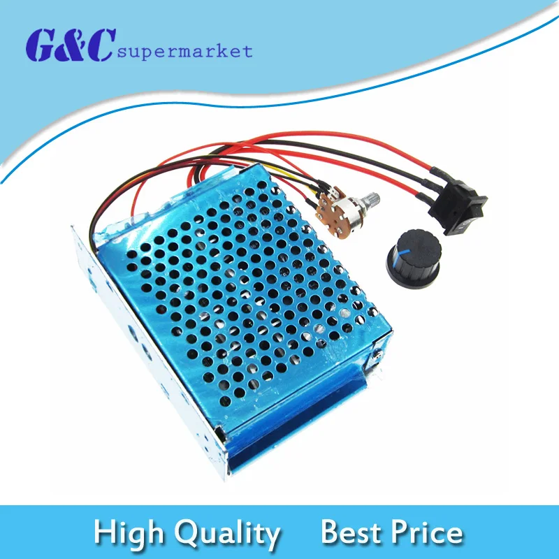 

DC 10-50V PWM Motor Speed Controller CW CCW Reversible Pulse Driver Module 40A
