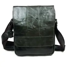 Первый слой из воловьей кожи масло воск натуральная кожа мужчины сумка Повседневная Европа и Америка сумка Креста тела Сумки Messenger