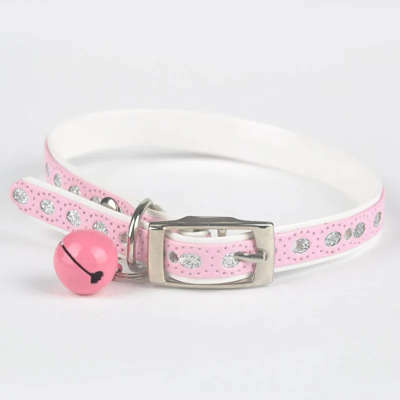 

New Rhinestone Crystal Dog Cat Puppy Collar Dog Cat Traction rope haulage rope necklace Pet Leash