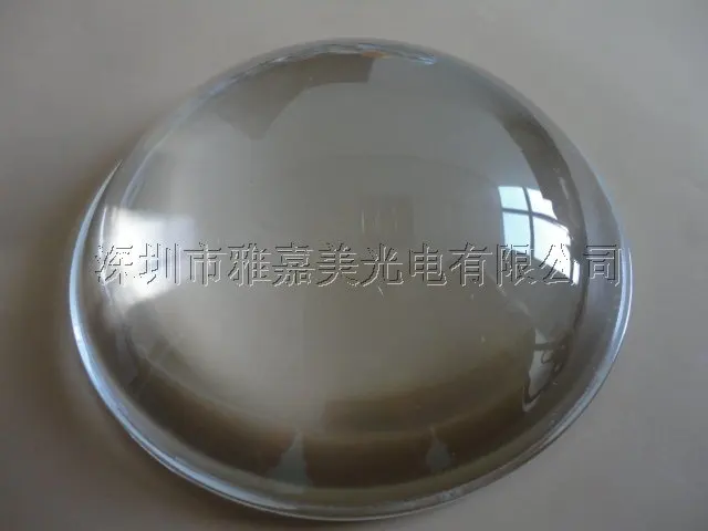 

LED glass lens Diameter 104MM plano convex lens ,power LED lenses