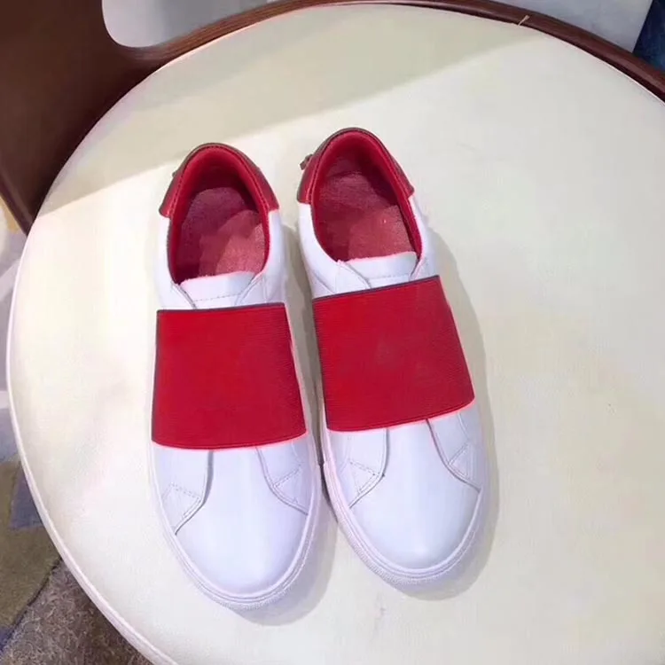 

Hot sale 2018 new wild Korean version of the leather color matching flat shoes lace-up shoes SYW-01-SYW-08