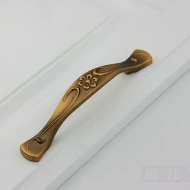 128mm Bronze Kitchen Cabinet Drawer Pulls S Yellow Antique Br 128mm Bronze Kitchen Cabinet Drawer Pulls S Yellow Antique Br Dresser Cupboard Door Handles Vintage Furniture Hardware 5