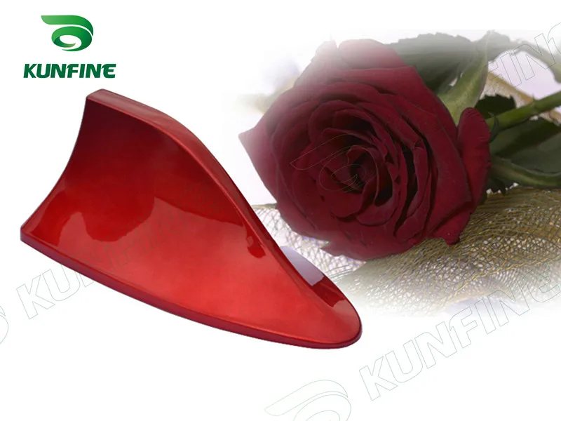 Shark Fin car Radio Antenna-red