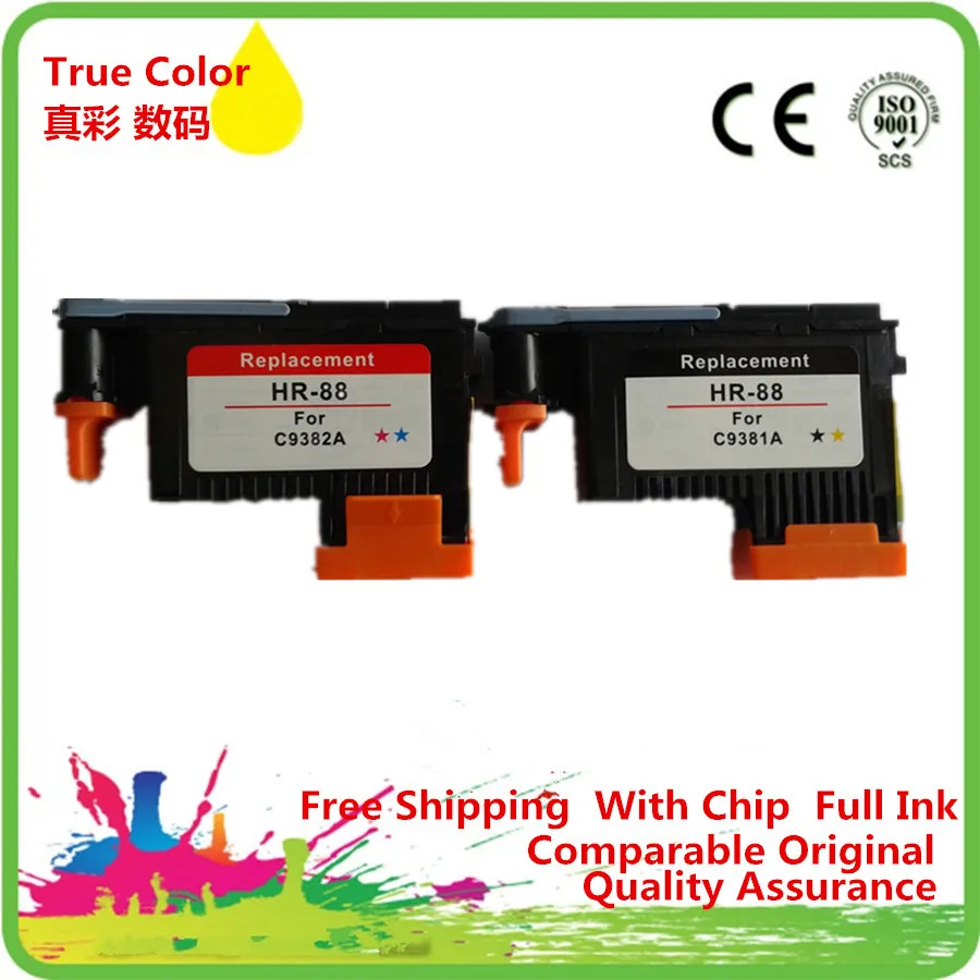 ZCA печатающей головки восстановленные For HP88 C9381A C9382A Officejet pro k550 k550dtn k550dtwm K5300 K5400 K5400tn