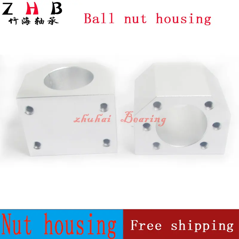 

Best Price! 1 PCS SFU / RM 1604 Ball nut Housing,Aluminium Mounting ballnut housing bracket for 1604 Ballscrew Ballnut CNC