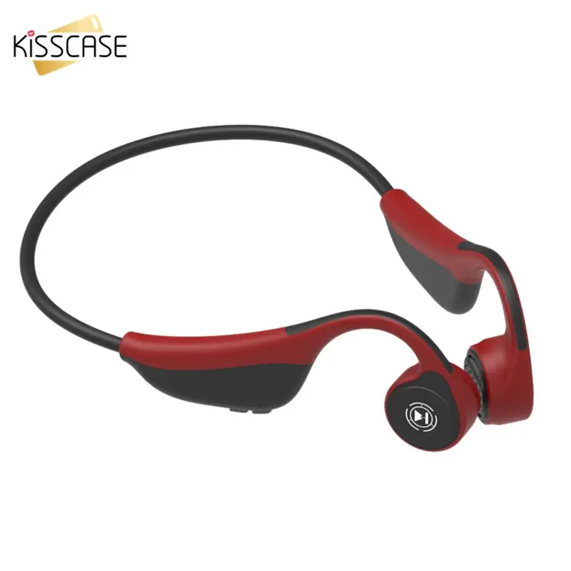KISSCASE Bone Wireless Bluetooth Headset earphones Conduction Headsets Sports Handsfree | Электроника