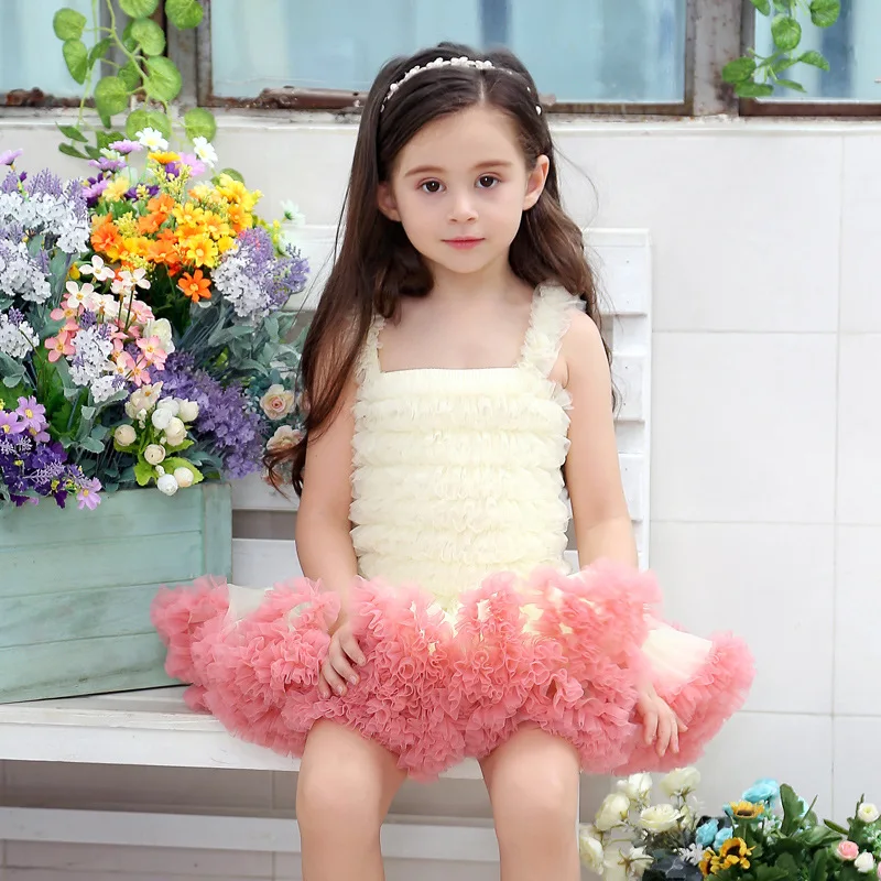 Girls Dress Baby Extra Fluffy Party Dress Cute Evening Ball Gown Clothing For Baby Girls Wedding