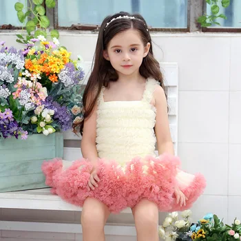 

Girls Dress Baby Extra Fluffy Party Dress Cute Evening Ball Gown Clothing For Baby Girls Wedding Dresses 2-10 Years YCSD1806