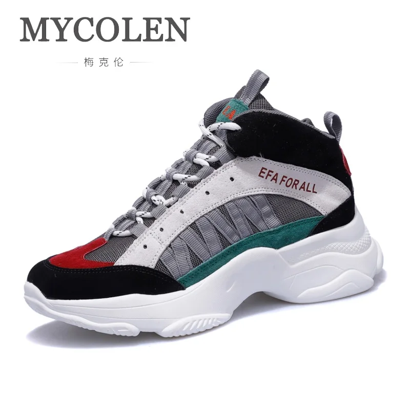 

MYCOLEN Fashion 2018 Casual Shoes Woman Spring/Autumn Comfortable Breathable Height Increasing Shoes Female Sneakers Women