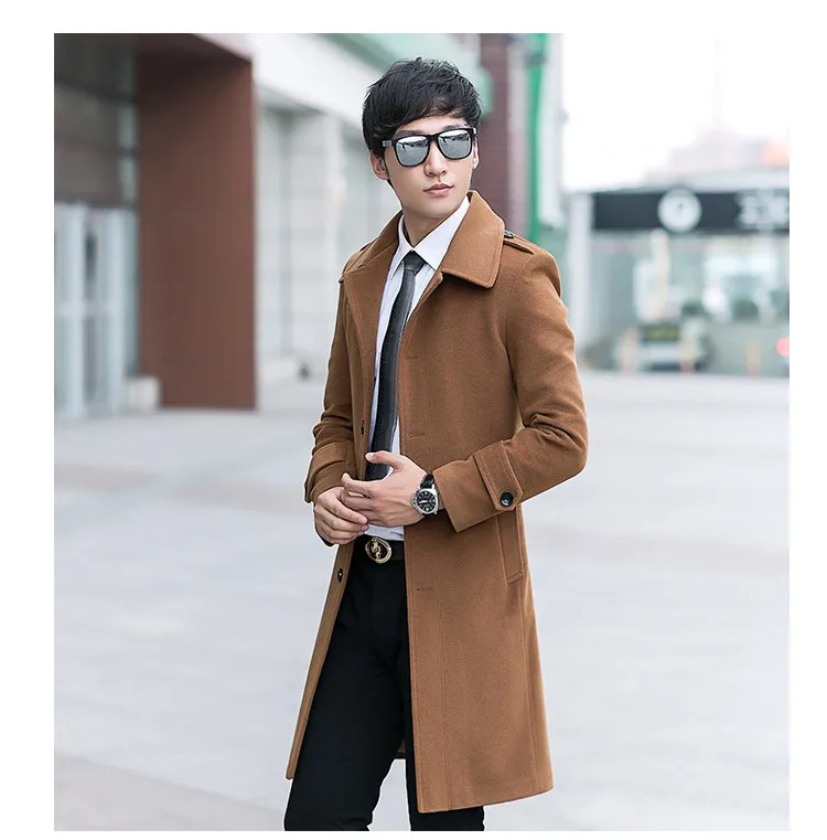 Новое поступление зимние мужские 65% шерстяное пальто мода супер большой Hihg качества Блейзер Роскошный тонкий большие размеры XS, S-7XL 8XL 9xl10xl 09