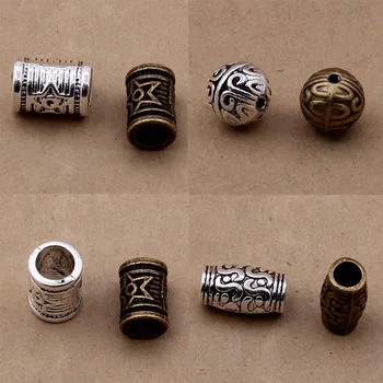

1 Pack Wholesale Antique Bronze Color Metal Beads Bracelets Spacer Charm Beads DIY Zakka Beading Jewelry Making Findings Gift