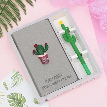 

Small fresh and fleshy hand notebook love diary hand account book cactus notebook students gifts
