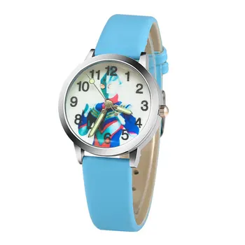 

2019 new children's watch cartoon superman leather Children Kids Boys gift Watch Casual Quartz Wristwatch Relogio Relojes