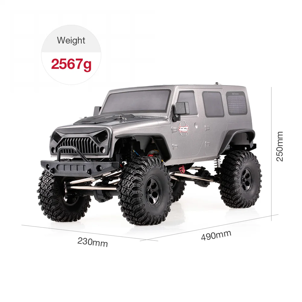86100 Радиоуправляемый автомобиль 1/10 2,4G 4WD RC Рок Гусеничный внедорожник внедорожный monstrio грузовик скалолазание машинки радиоуправляемые игрушки