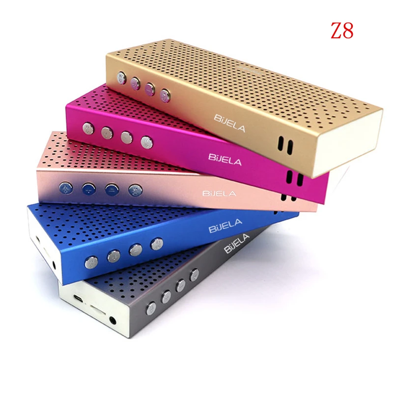 BIJELA Z8 Bluetooth Speaker for Xiaomi for mi phone Wireless Stereo Mini Portable MP3 Player Pocket Audio Support TF Card AUX-in bluetooth-music-player : image BIJELA Z8 Bluetooth Speaker for Xiaomi for mi phone Wireless Stereo Mini Portable MP3 Player Pocket Audio Support TF Card AUX-in bluetooth-music-player