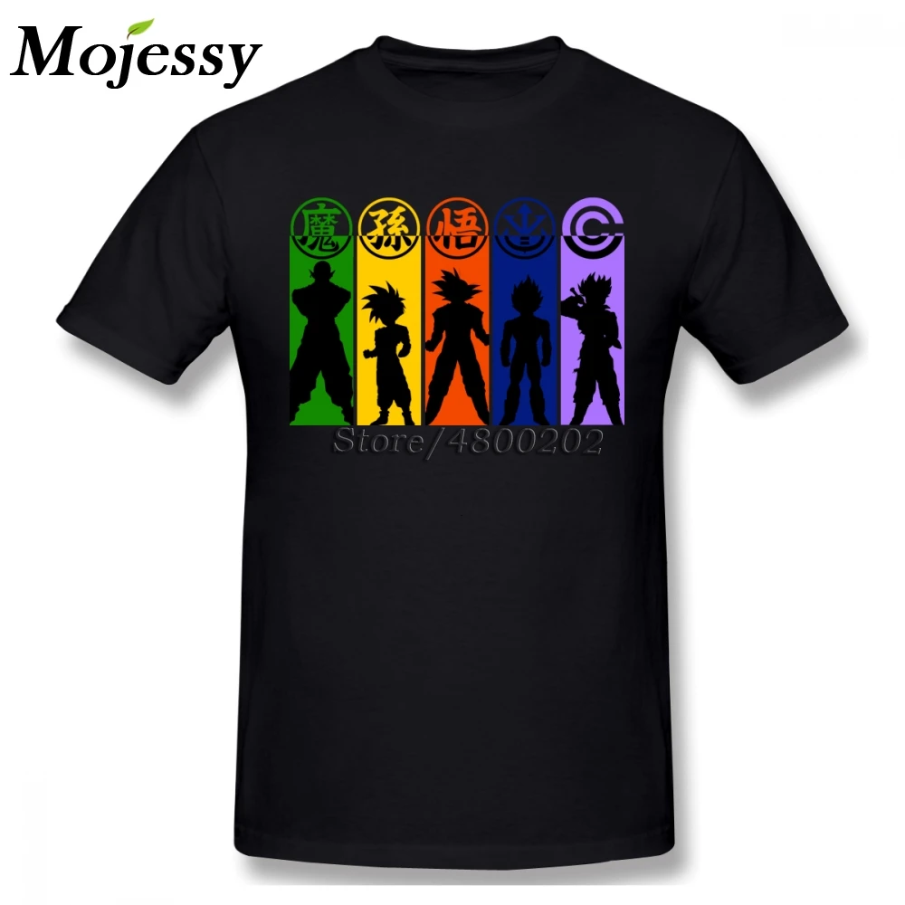

Select Your Warrior Dragon Ball T-shirt For Men Plus Size 5XL 6XL Group Shirt