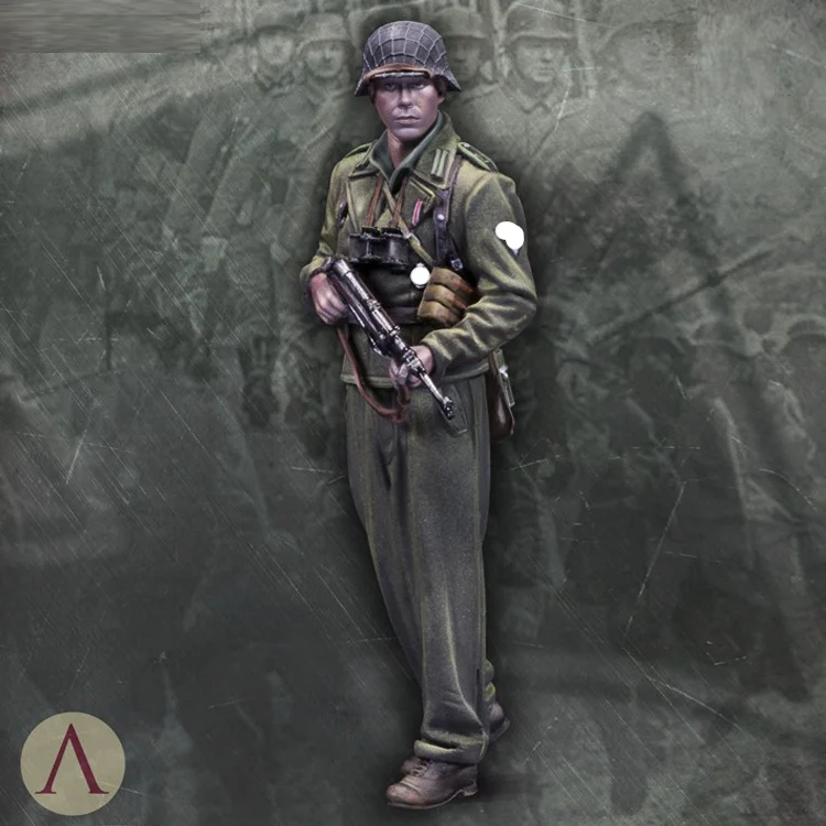 1/35 г. 2 фигурки полимерная модель soldier GK предмет Второй мировой войны в