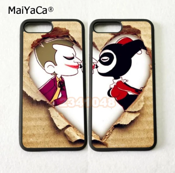 joker and harley BFF best friends love pair soft phone