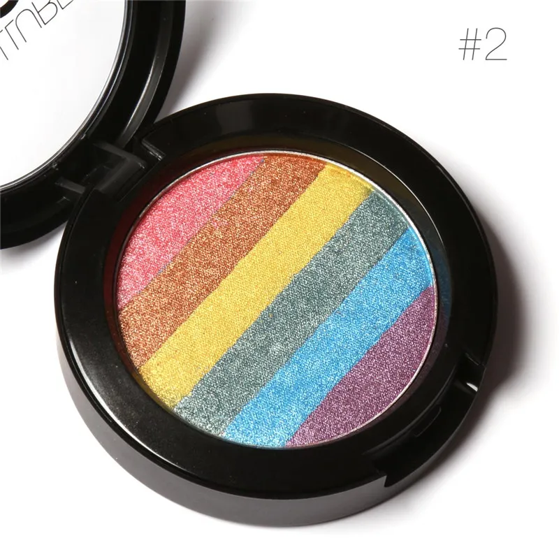 Focallure марки rainbow Стиль HIGHLIGHTER ЛИЦА отбеливатель бронзатор контур комплект Shimmer свечение комплект порошок маркер лицо макияж