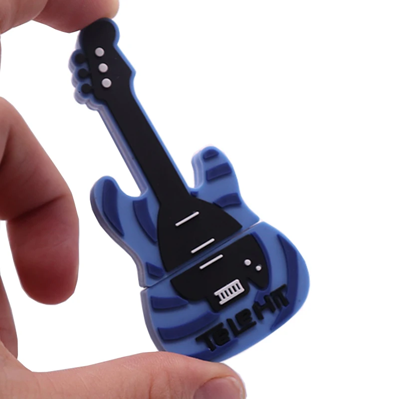 Флешки usb флеш карта накопитель 128 ГБ новая гитара ручка флешка 4 8 16 32 64 Гб