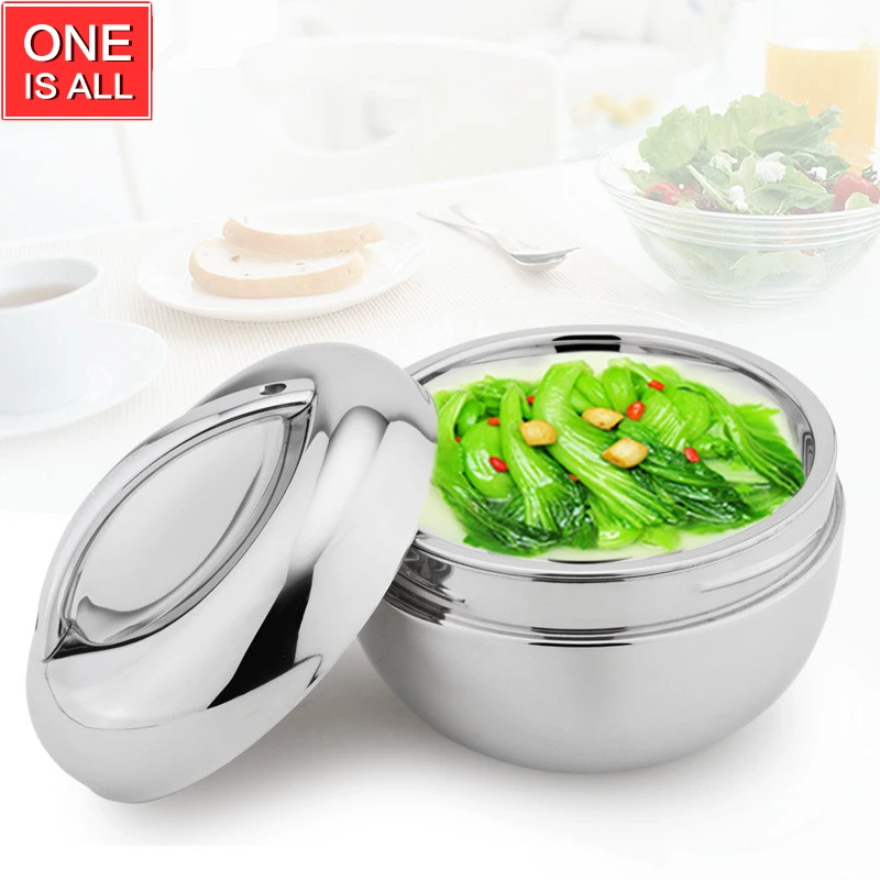 1 3L Apple Lunch Box Pail Food Bowl Food Container Insulation Food Box Thermal Food Storage