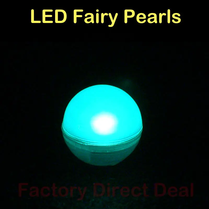 Teal Fairy Pearls