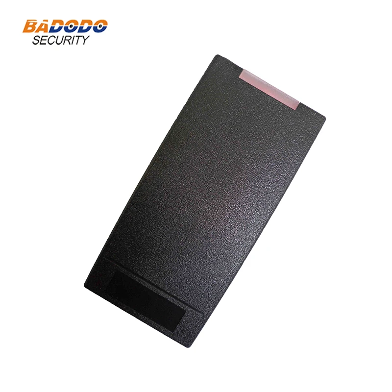 

Waterproof 125KHz RFID EM / 13.56MHz MF IC card reader WG26 WG34 RS232 RS485 output communication for car parking access control