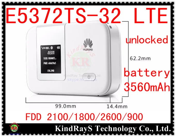 

Unlocked Huawei E5372ts-32 mifi Cat-4 3g LTE 4G wifi router lte 4G dongle wifi Hotspot Router PK E5776s-32 E589 E5372s e5878