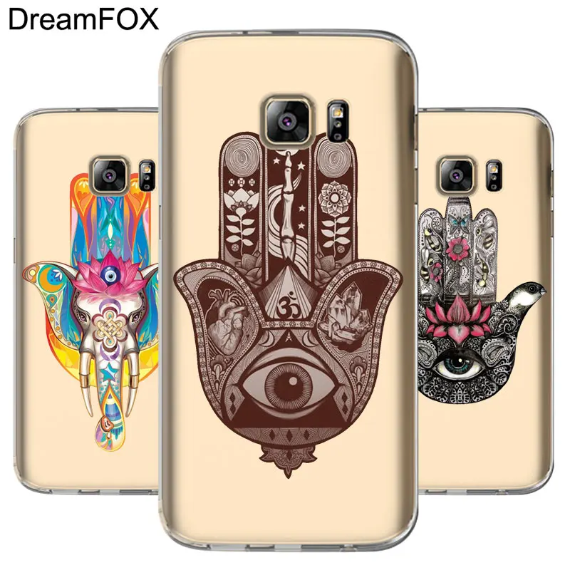 DREAMFOX L046 Фатима рука Мягкий ТПУ силиконовый чехол для samsung Galaxy Note S 7 8 9 10 10e 11 11e Lite Edge