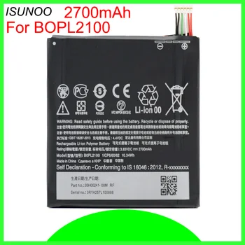 

ISUNOO 5pcs/lot 2700mAh BOPL2100 B0PL2100 Battery For HTC Butterfly 3 B3 B830X Batterie