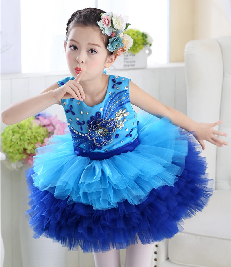 Детское балетное платье для девочек 5 слоев|girls dancewear|kids ballet costumesballet dress child |