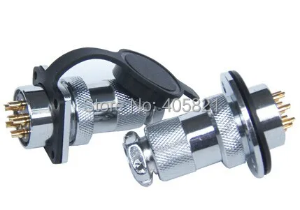 

12pins disc type Aviation plug 25mm GX25