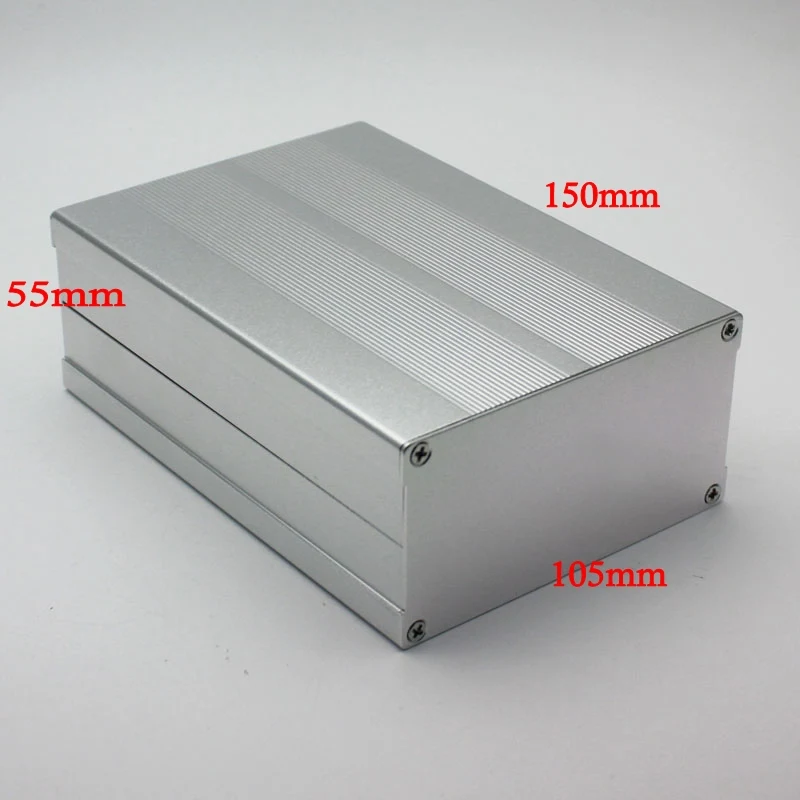Алюминиевый сплав коробка металлический чехол DIY модифицированный для аудио усилитель мощности доска тон доска трубка предусилитель