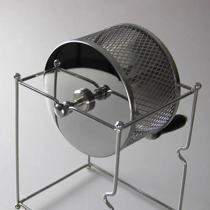 New Manual Home Hand Coffee Bean Roaster Coffee Baking Machine DIY
Small Stainless Steel Stove Top Coffee Roaster