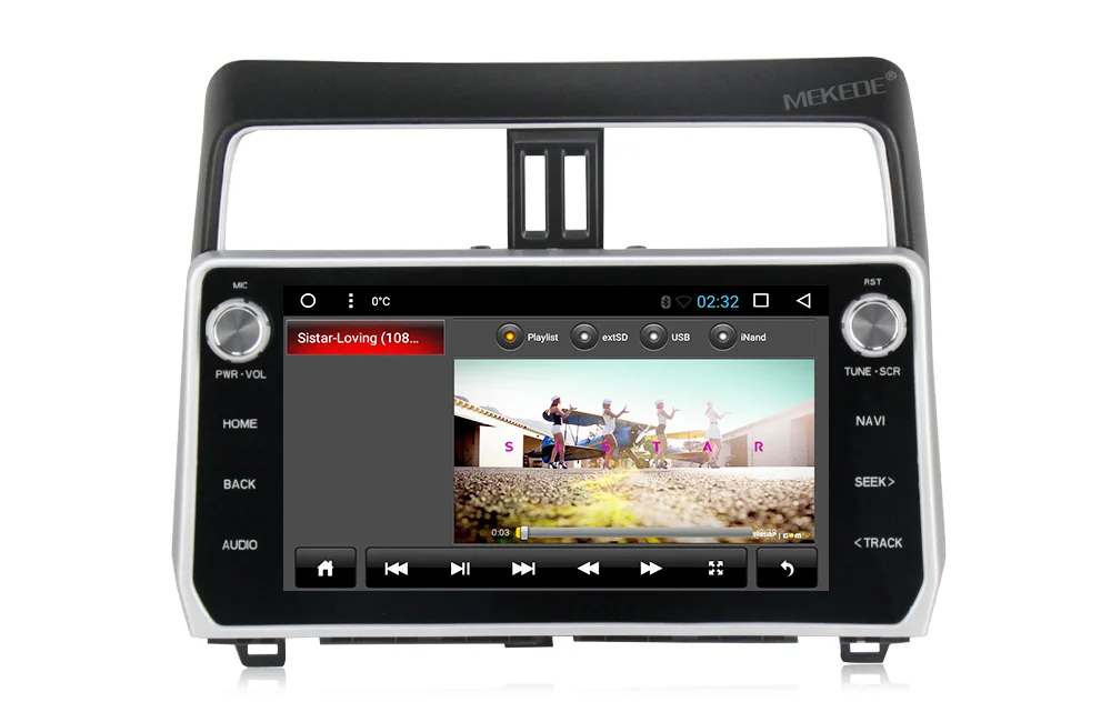 Excellent topway T3 Android 7.1  Car DVD multimedia player for toyota prado 2017 2018  with 3G WIFI BT SWC 2G RAM 16G ROM free shipping 25