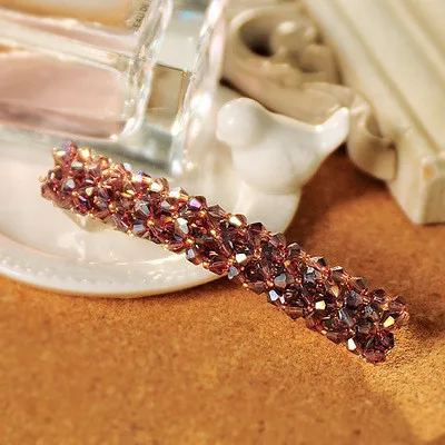 Bling хрустальные шпильки для волос Головные уборы 1 шт. для женщин девочек Стразы заколки невидимки для волос заколка Инструменты для укладки аксессуары