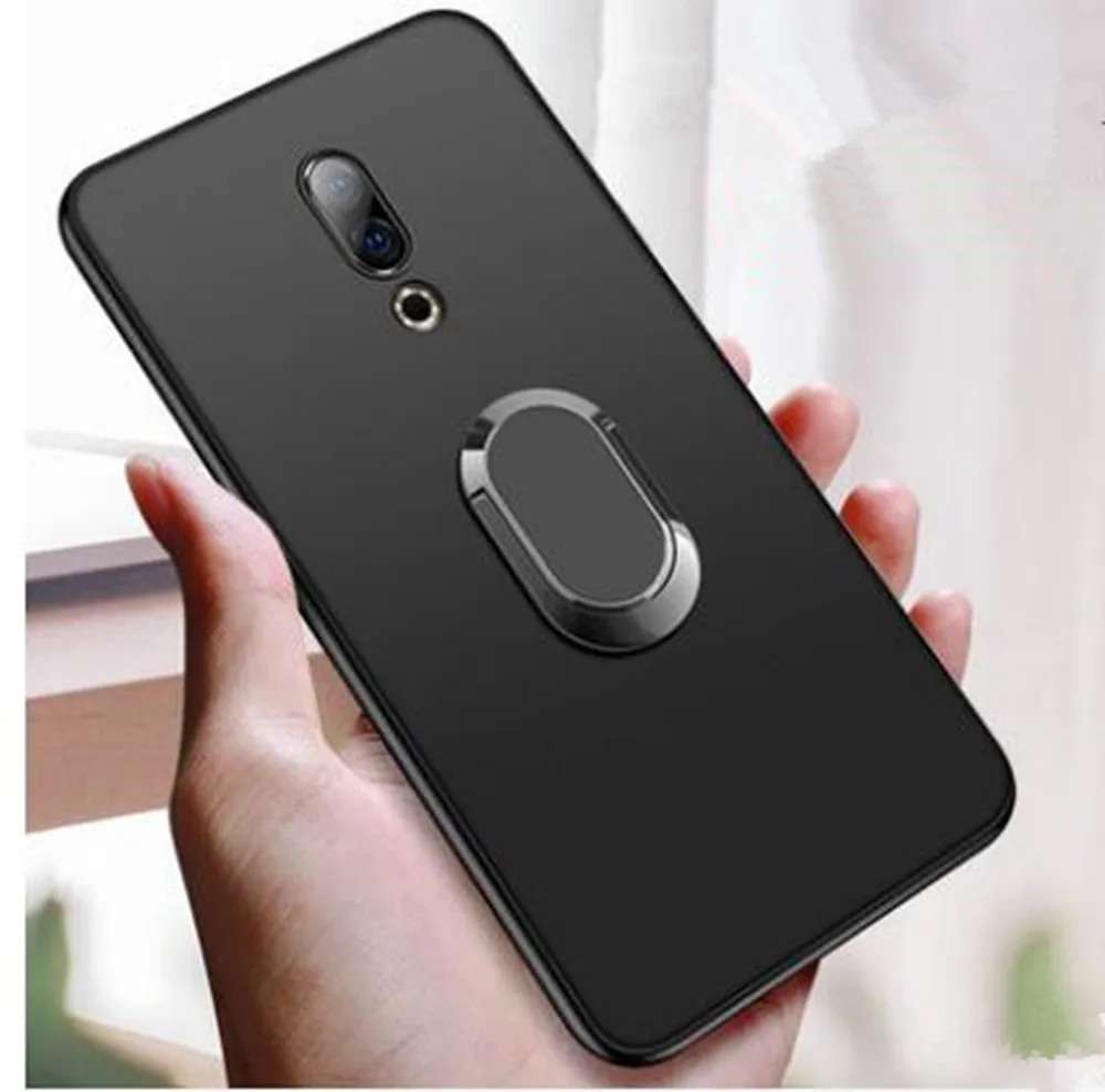 

For Meizu 16S 16X 16th Plus TPU Case With finger ring Magnetism Holder Phone Back Cover For Meizu Note 8 9 X8 Coque