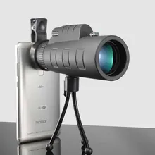 Монокуляр 35x50 для смартфона телескоп HD окуляр оптические линзы мощный открытый охота туристический Кемпинг с т